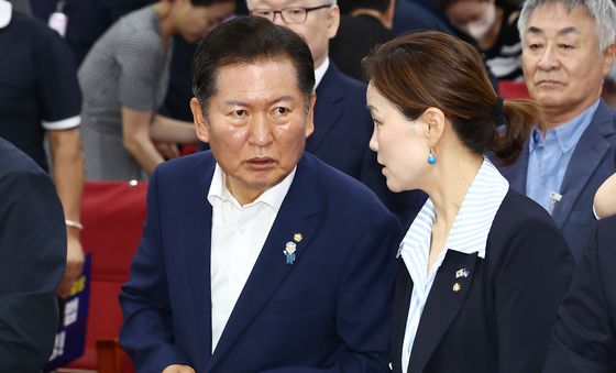 K-콘텐츠 발전 공청회 참석한 정청래 의원