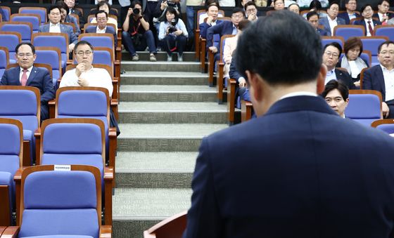 국민의힘 비대위원장 빈 자리