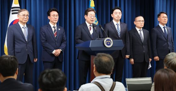 이재명 대통령 '취임 첫 인선 발표'