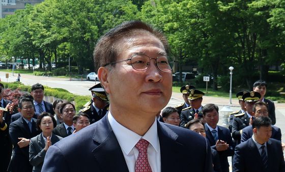 법무부 떠나는 박성재 장관