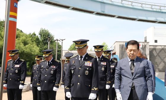 인천해경, 제70회 현충일 추념식 거행