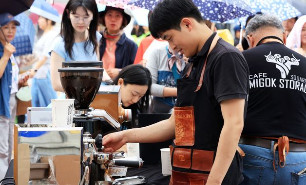 경춘선 공릉숲길에 퍼지는 커피향
