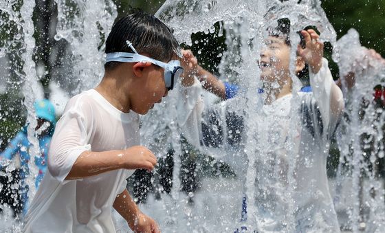 더위에는 분수대