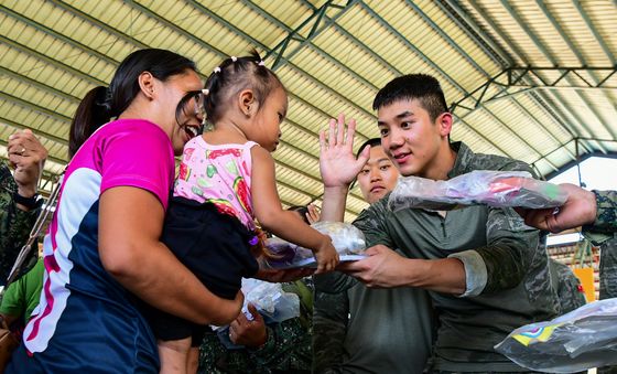 해병대 '25 카만닥훈련' 대민지원활동