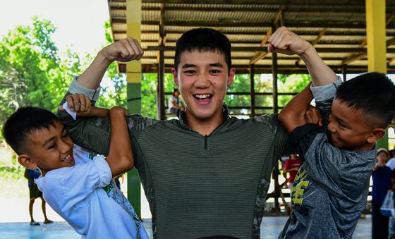 해병대 '25 카만닥훈련' 대민지원활동