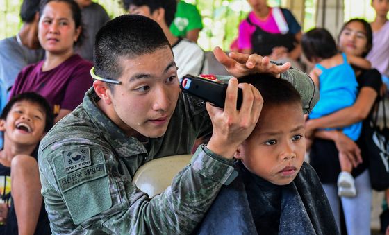 해병대 '25 카만닥훈련' 대민지원활동