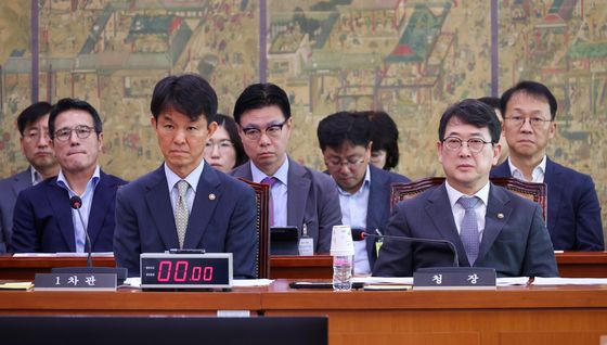 문체위 출석한 용호성 차관·최응천 청장