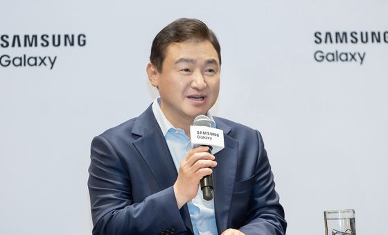 삼성전자 DX부문장 직무대행 노태문 사장, 기자간담회