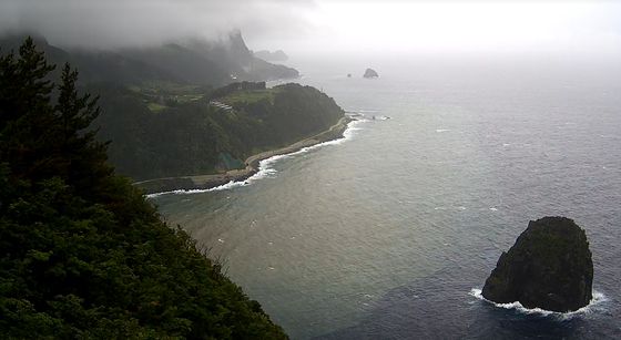 울릉도 '호우경보'