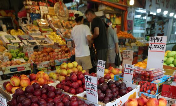 폭염에 끓는 밥상물가