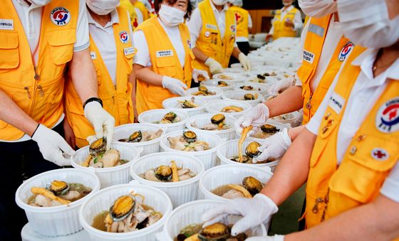 '사랑의 삼계탕 포장'