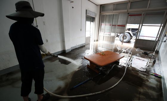 뻘밭으로 변한 대구 북구 노곡동