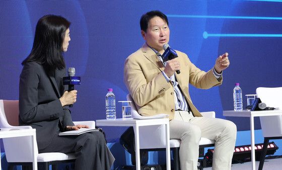 최태원 회장, 제48회 대한상의 하계포럼에서 발언