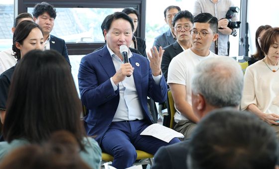 최태원 대한상의 회장, 지역재생 현장 간담회