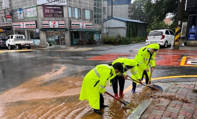 순천시 호우피해 안전 조치