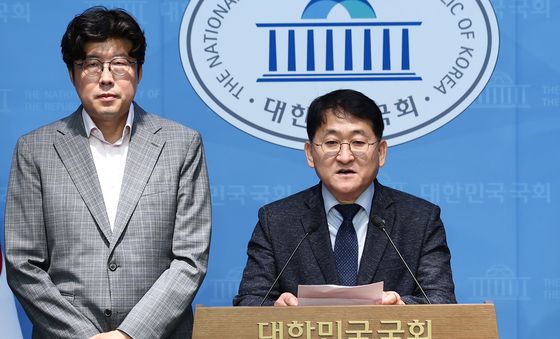 이재명 정부 검찰 간부 인사 재고 촉구하는 차규근·이규원