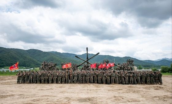 육군 수도군단, 통합 포탄 사격 훈련 실시