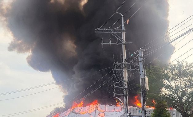 화재 발생한 구리 새음교회