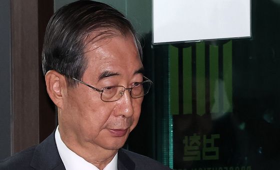 내란특검 조사 마친 한덕수 전 국무총리