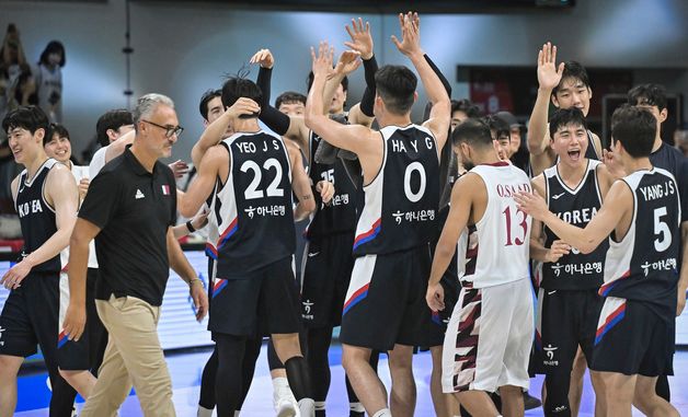 대한민국 농구 대표팀, 평가전 4전 전승