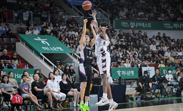 이현중, 백발백중 3점슛!