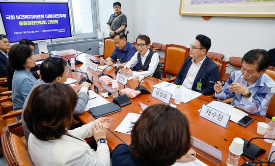 중증질환연합회, 민주 보건복지위원들과 간담회