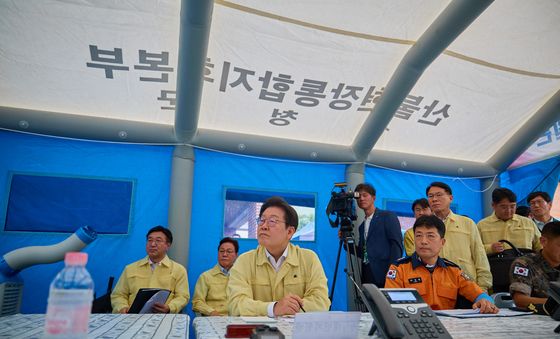 산청 호우 피해 보고 받은 이재명 대통령