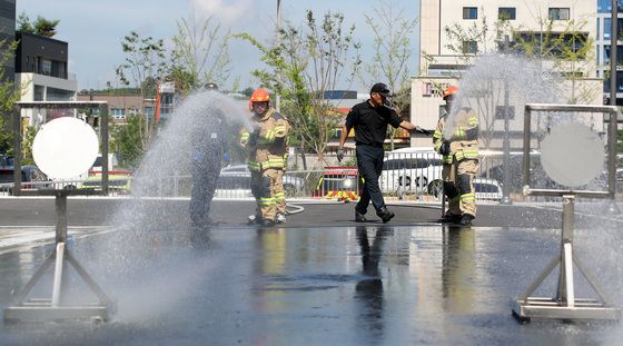 화재진압 이렇게