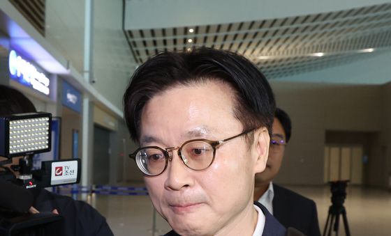 미국으로 향하는 김정관 장관