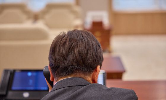 이재명 대통령 '카타르 국왕과 전화통화'