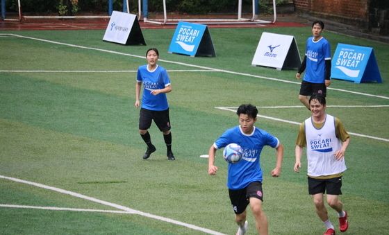 동아오츠카, 장충고에서 '포카리스웨트 스쿨어택' 진행