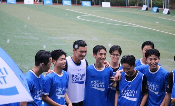 동아오츠카, 장충고에서 '포카리스웨트 스쿨어택' 진행