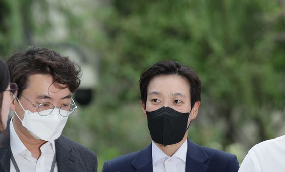 정지원 전 행정관 '특검 출석'