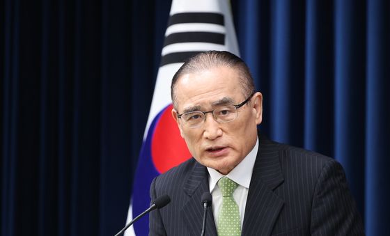 위성락 안보실장, 통상대책회의 브리핑