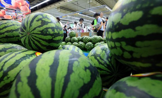 수박도 비싸졌다
