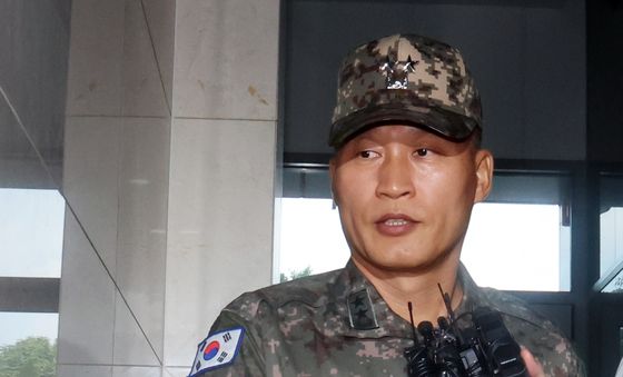 박진희 전 군사보좌관, 해병 특검 출석