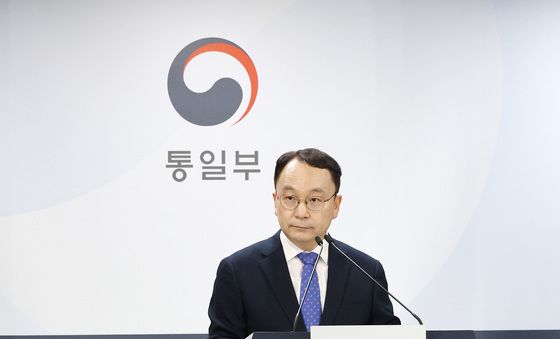 北 담화 관련 질문 받는 구병삼 대변인