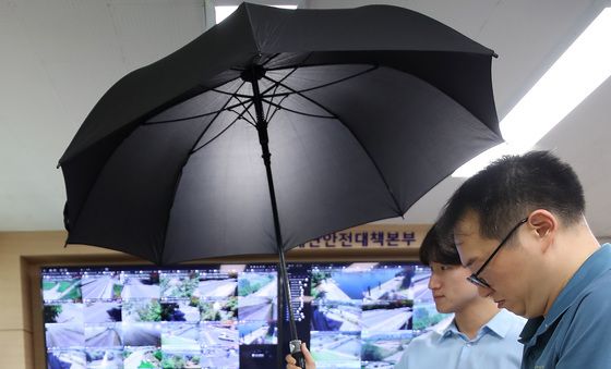 '양심양산' 사용 후 돌려주세요