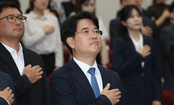 취임식 참석한 박재억 검사장