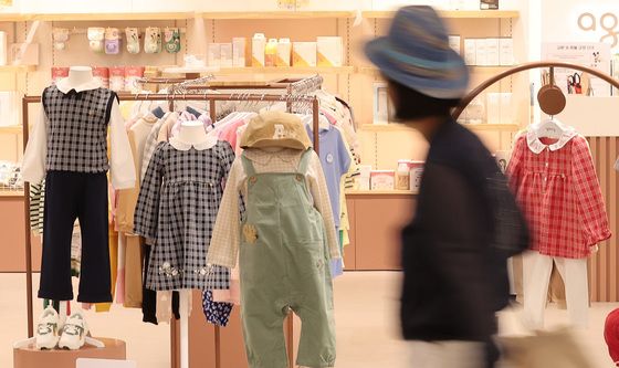 활기 띠는 아동복 시장