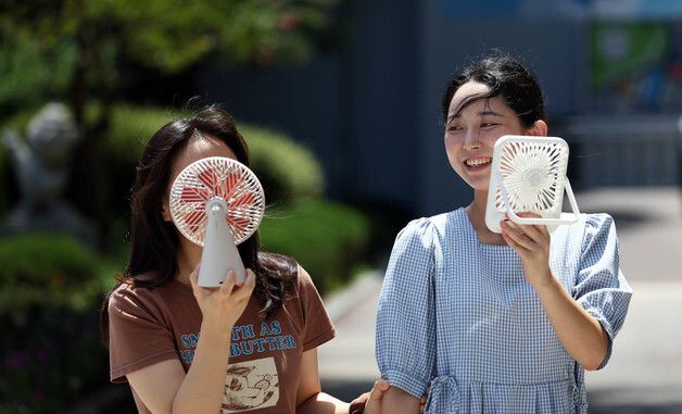 여름 필수템 손풍기