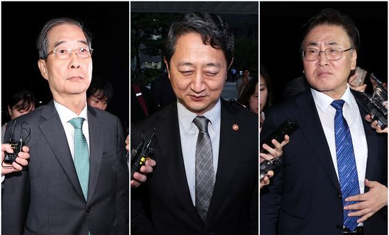 내란특검 조사 마친 한덕수·안덕근·유상임