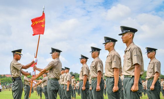 해병 신병 1318기
