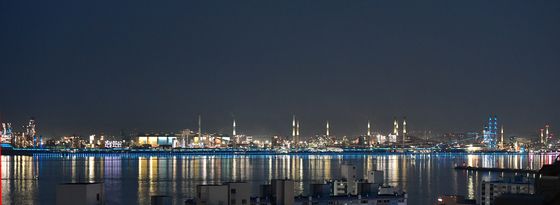 포항제철소 종합준공일 기념 경관 조명쇼