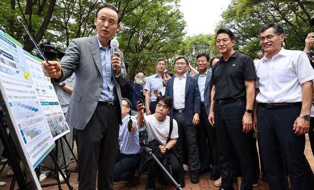 오세훈 서울시장, 목동6단지 재건축사업 현장방문
