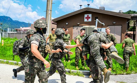 한미 연합 의무훈련, 연합 TCCC 훈련 집중 숙달