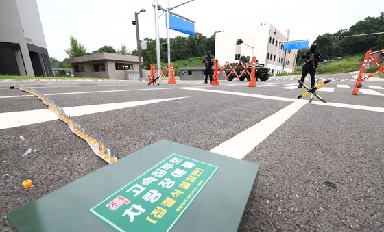 도시지역 전투훈련장서 진행된 육군 51사단 훈련