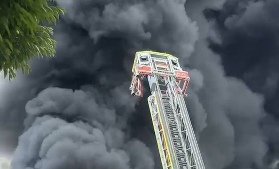 용인 물류창고 화재 '대응 1단계'