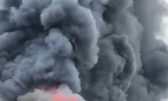 용인 물류창고 화재 '대응 1단계' 발령