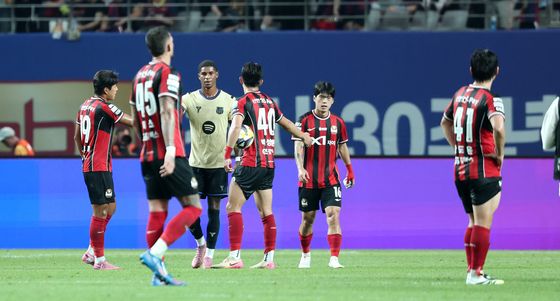 승리한 FC바르셀로나